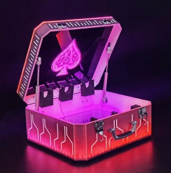 アルマンド アタッシュケース ボトルケース LED ディスプレイ