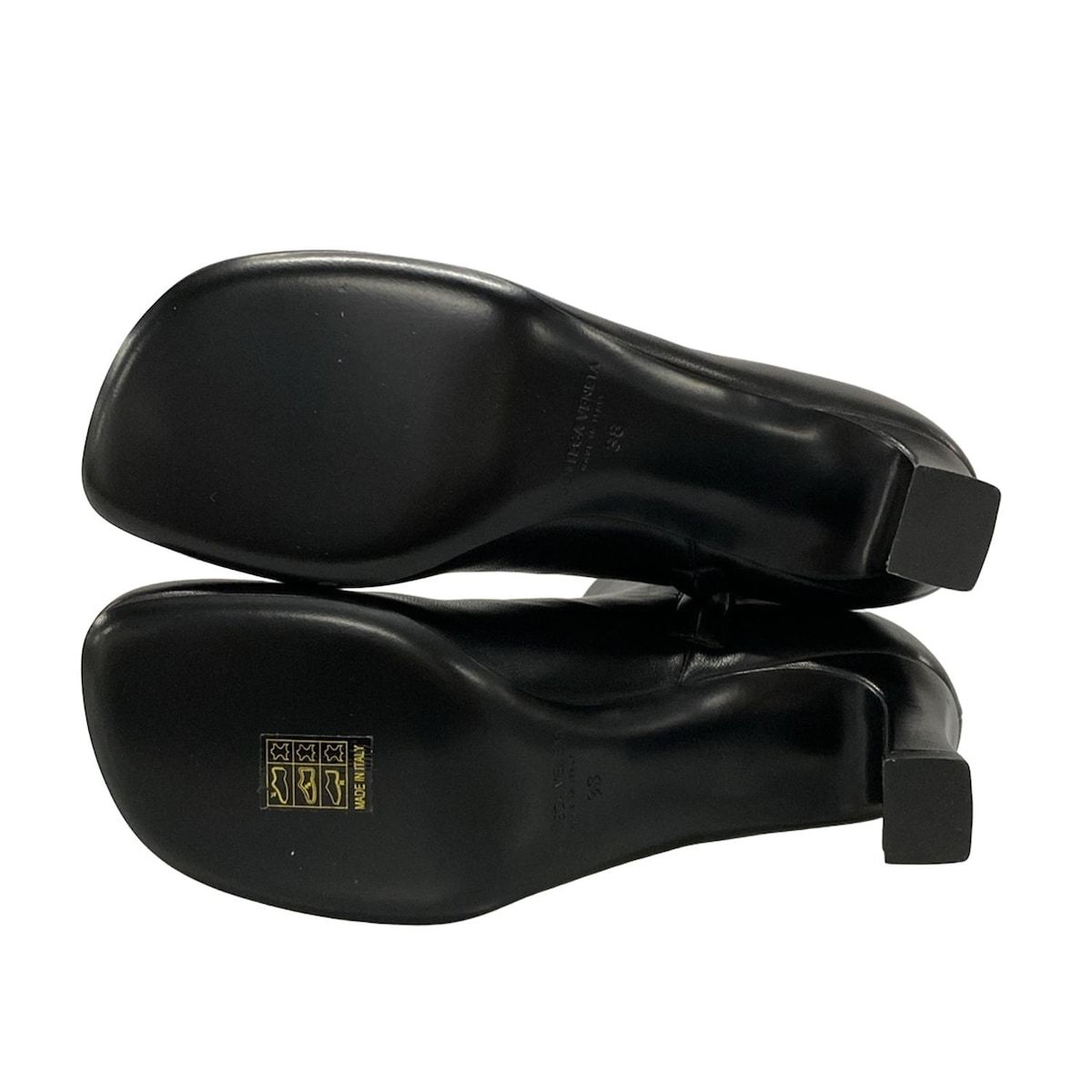 BOTTEGA VENETA ボッテガヴェネタ ショートブーツ 38 レディース ニコ アンクルブーツ 816564VBSD01000 黒 ラムスキン WWW_WOWDIGSITE_COM