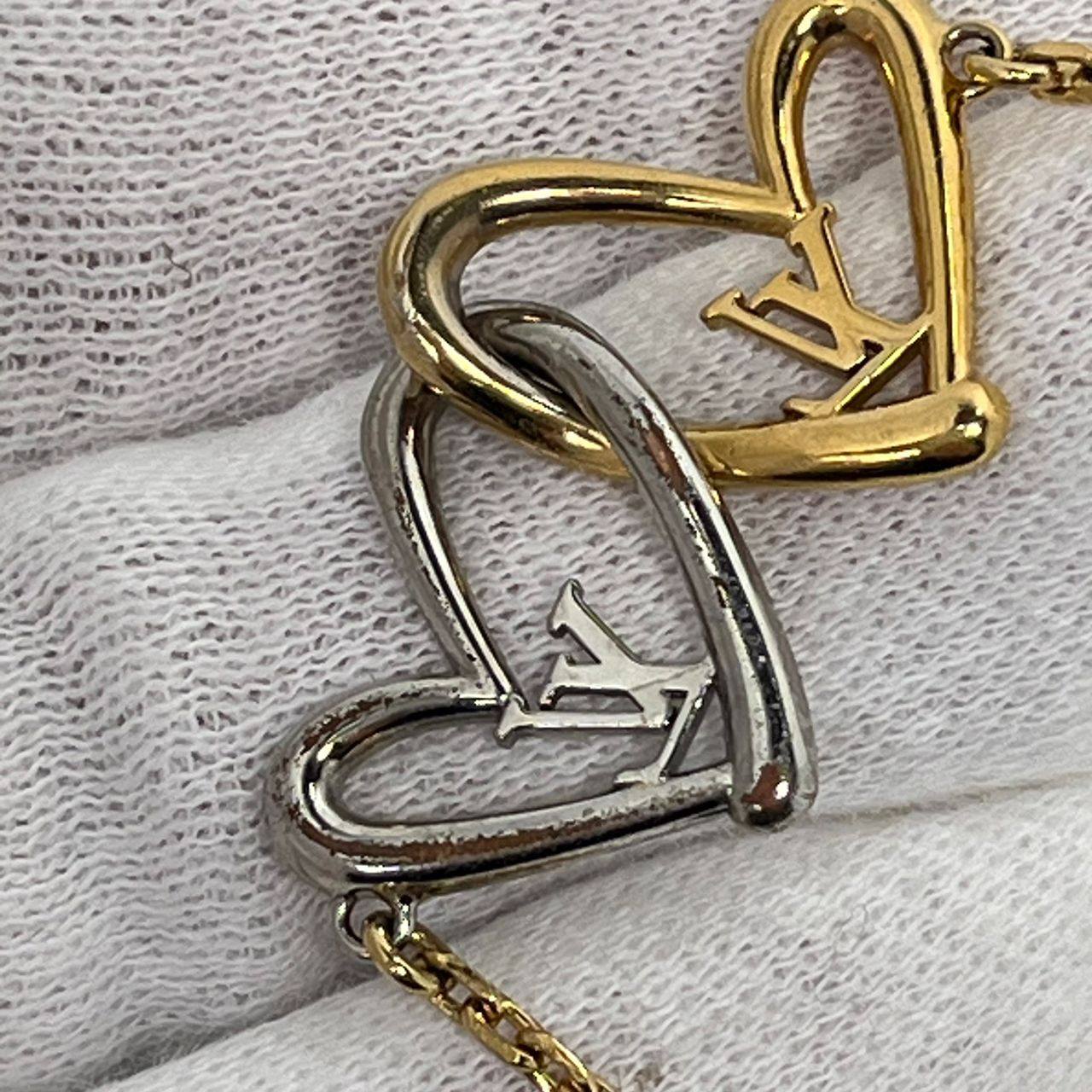 LouisVuitton ルイ・ヴィトン ブラスレ ハート フォーリンラブ メタル