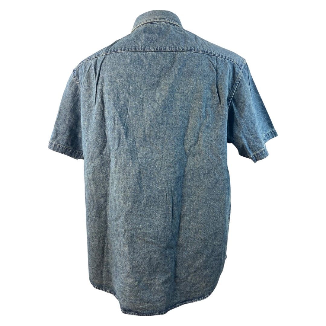 シュプリーム デニム半袖シャツ