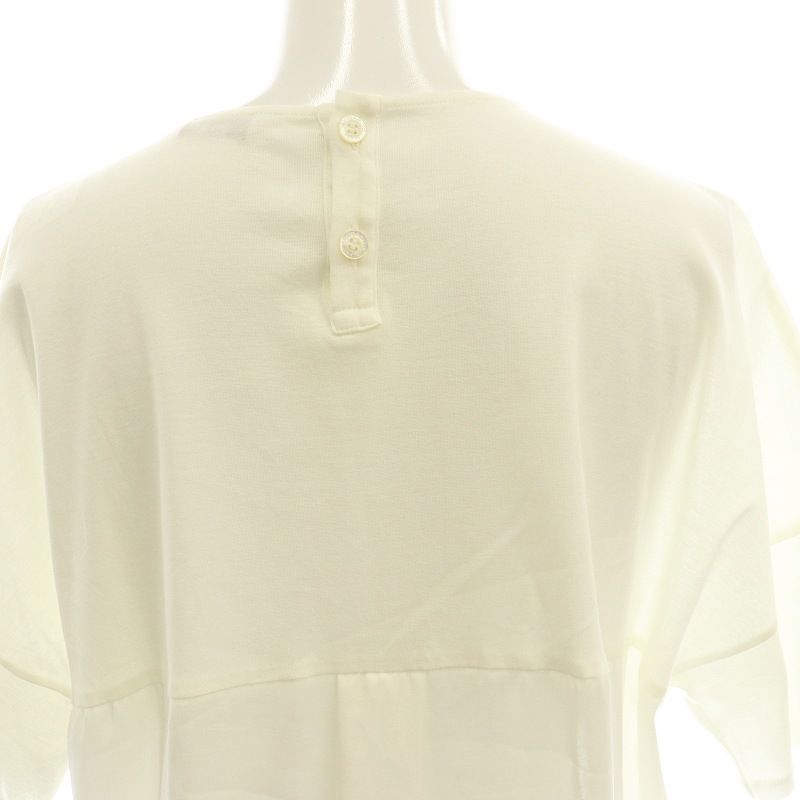 未使用【MORABITO BLANC】 半袖カットソー　クルーネック　38 未使用【MORABITO BLANC】 半袖カットソー クルーネック 38