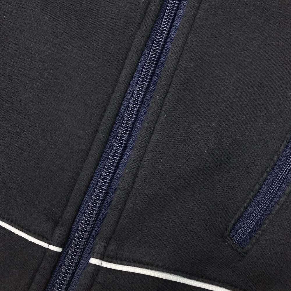 ジップパーカー ネイビー系