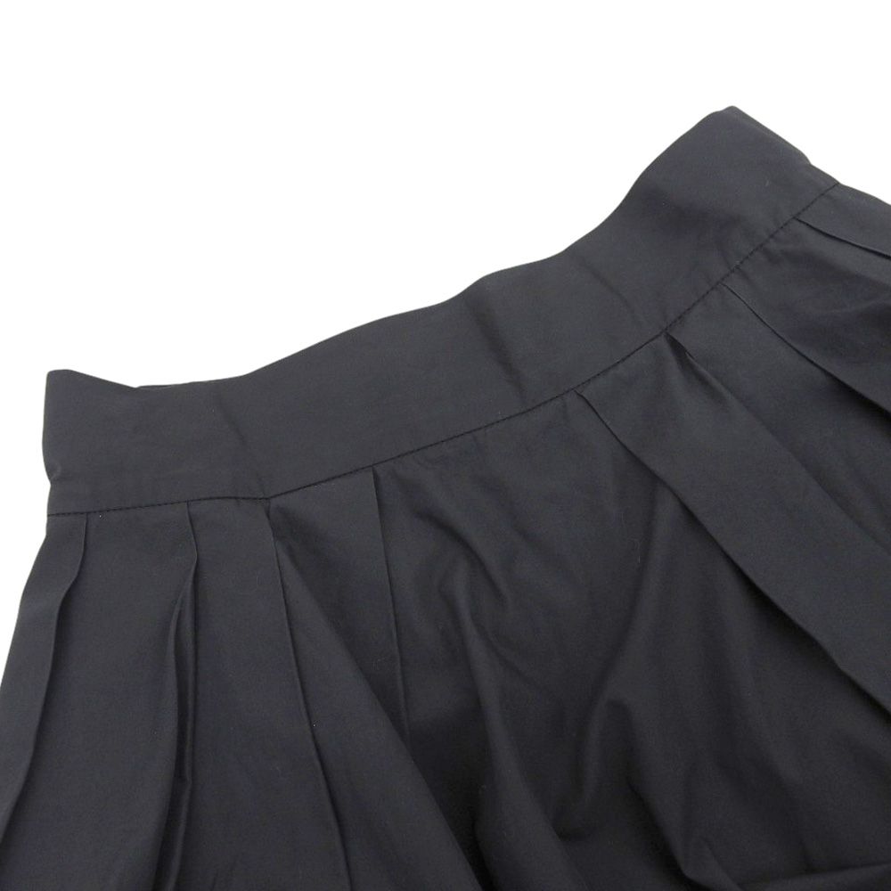 マディソンブルー タックボリュームスカート　ブラック　01 TUCK VOLUME SKIRT | SKIRT | MADISONBLUE