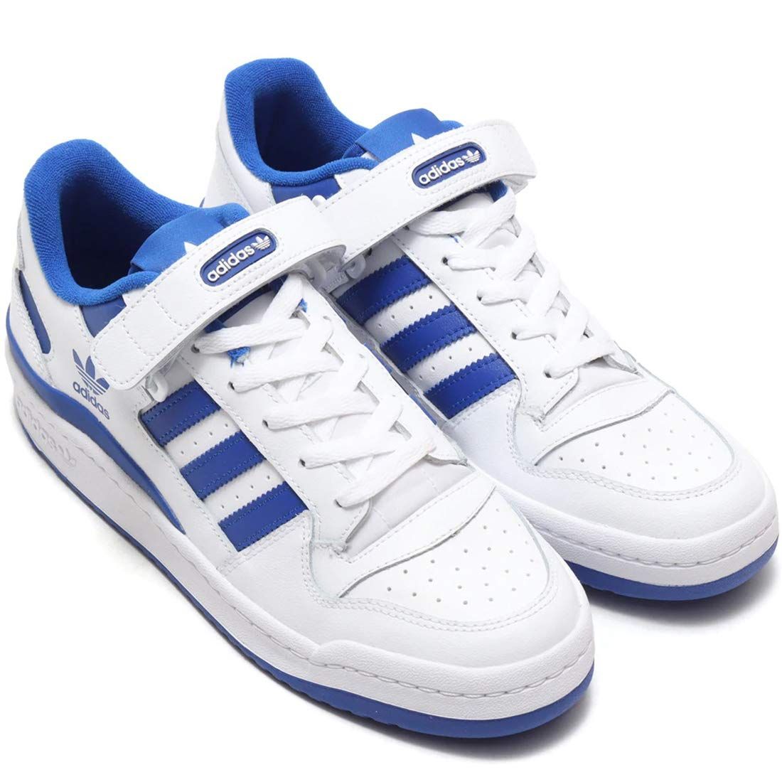 [アディダス] フォーラム ロー FORUM LOW フットウェアホワイト/フットウェアホワイト/チームロイヤルブルー FY7756 25.0cm アディダスジャパン正規 [フットウェアホワイト/フットウェアホワイト/チームロイヤルブルー] [25.0 cm]
