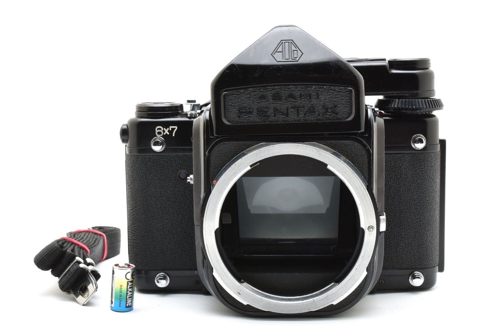 ◆ 完動 ペンタックス Pentax 6x7 TTL 中判 フィルムカメラ ボディ ボデー 動作 済 バケペン 2451 ◆