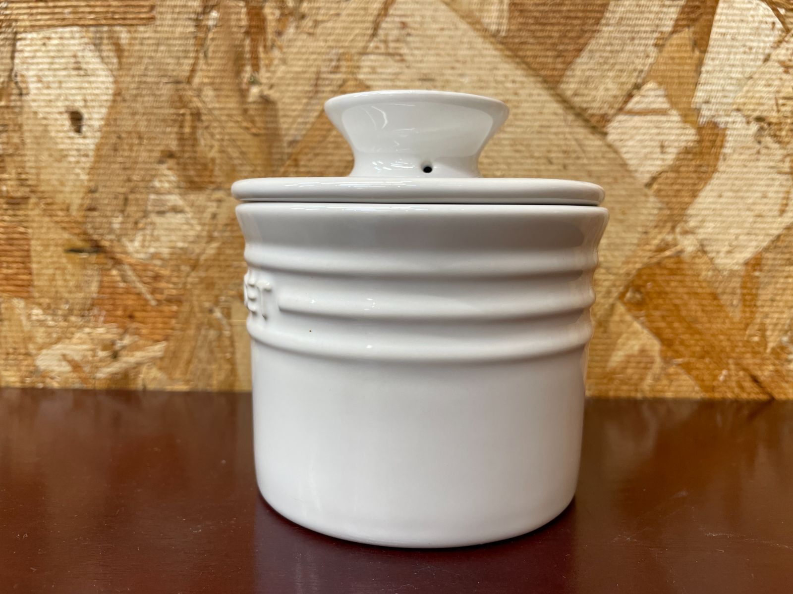 未使用 ル・クルーゼ LE CREUSET スモール サービング プラター 白 未使用 ル・クルーゼ LE CREUSET スモール サービング プラター