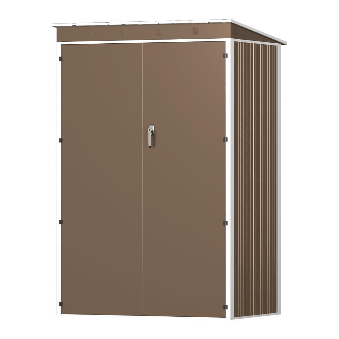 決算大セール!屋外スチール 倉庫 戸外大型収納庫 高185 BROWN 決算大セール!屋外スチール 倉庫 戸外大型収納庫 高185 BROWN