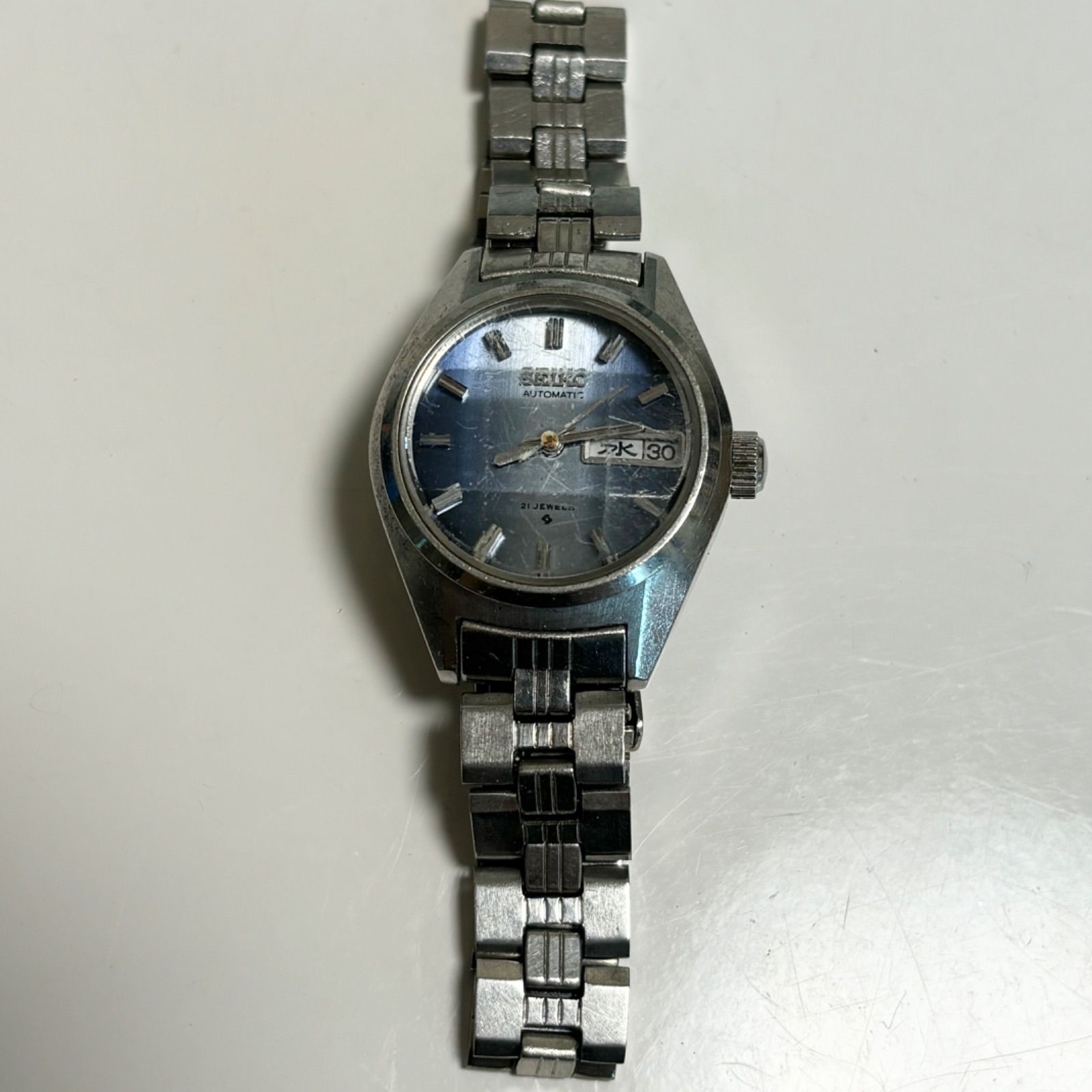 稼働品 セイコー 自動巻き 腕時計 デイデイト レディース SEIKO - SEIKO セイコー 自動巻き 腕時計 レディース デイデイト