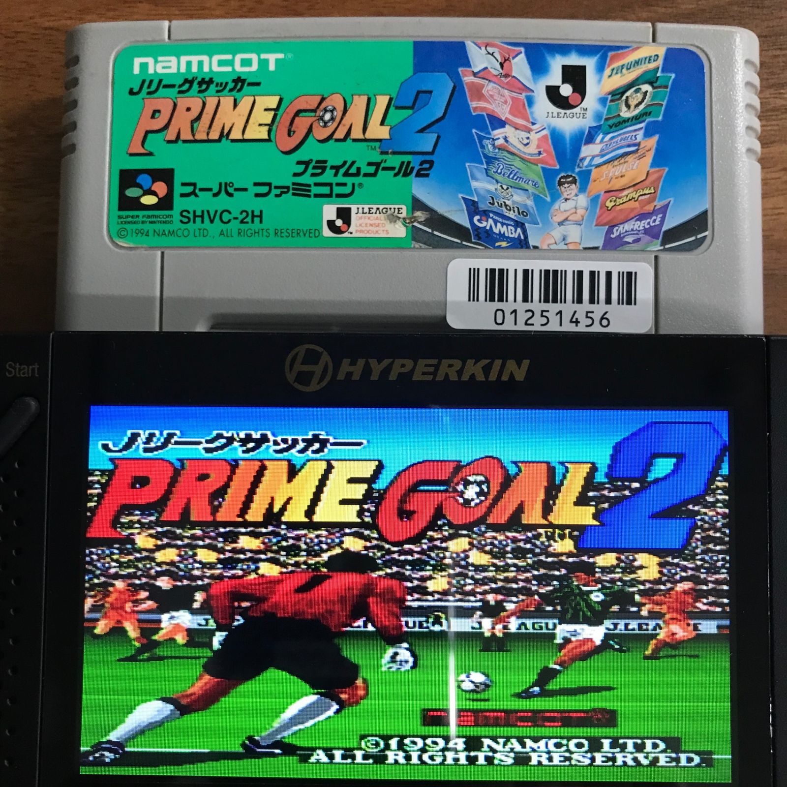 動作確認済】Jリーグサッカープライムゴール2[SFC/SNES]/AI-01251456-5