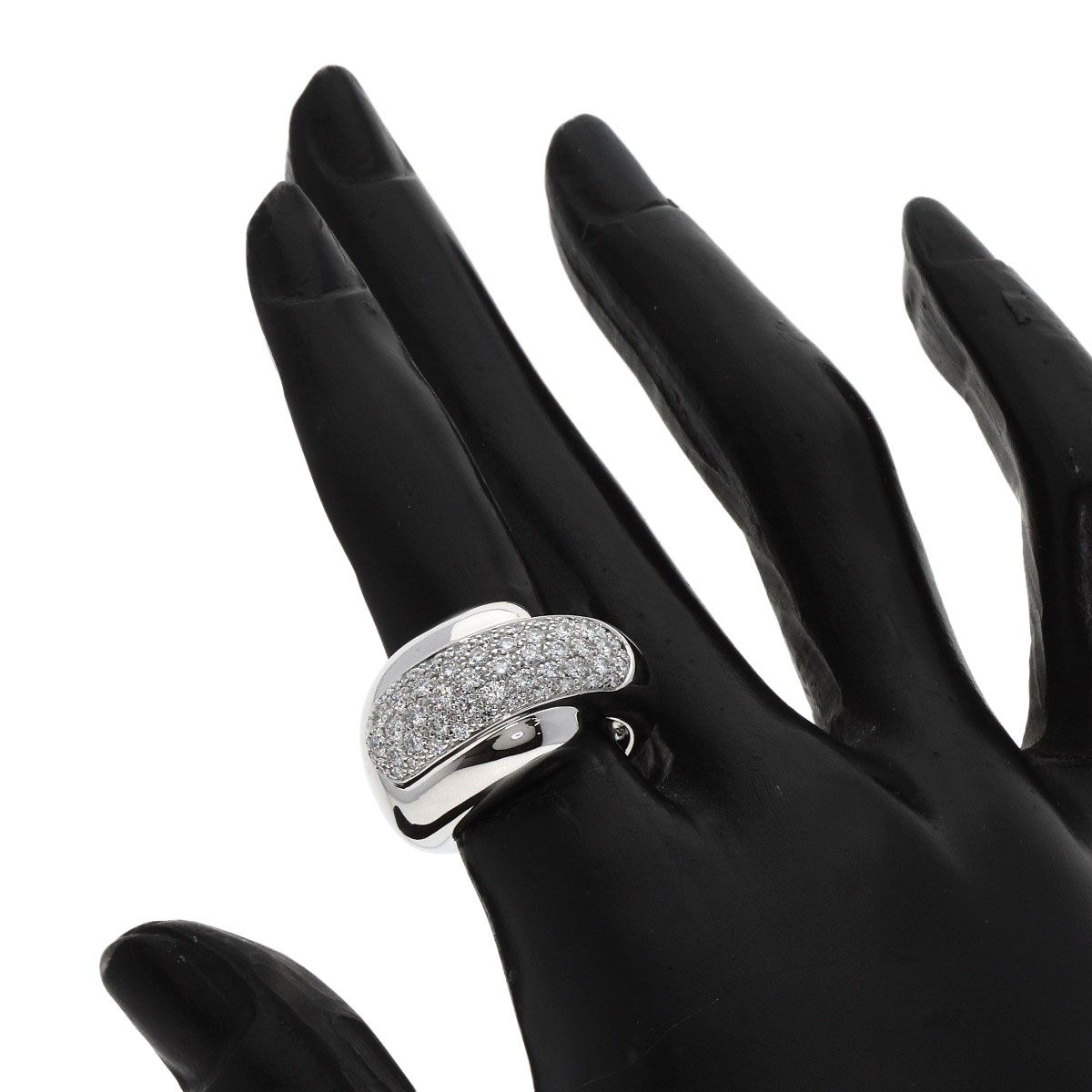 Chaumet ショーメ アノー ダイヤモンド リング・指輪 K18WG レディース 