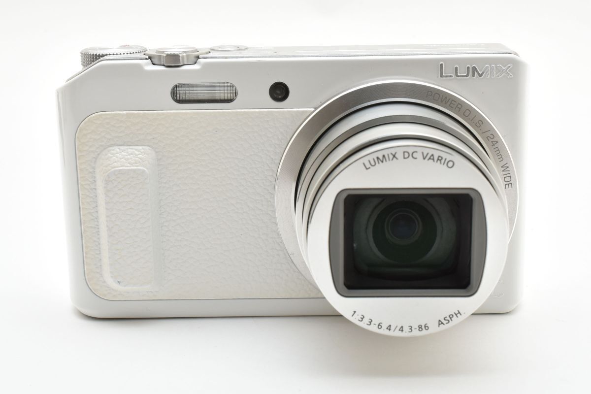 良品 Panasonic LUMIX DMC-TZ57 ホワイト AA4395#112 - メルカリ