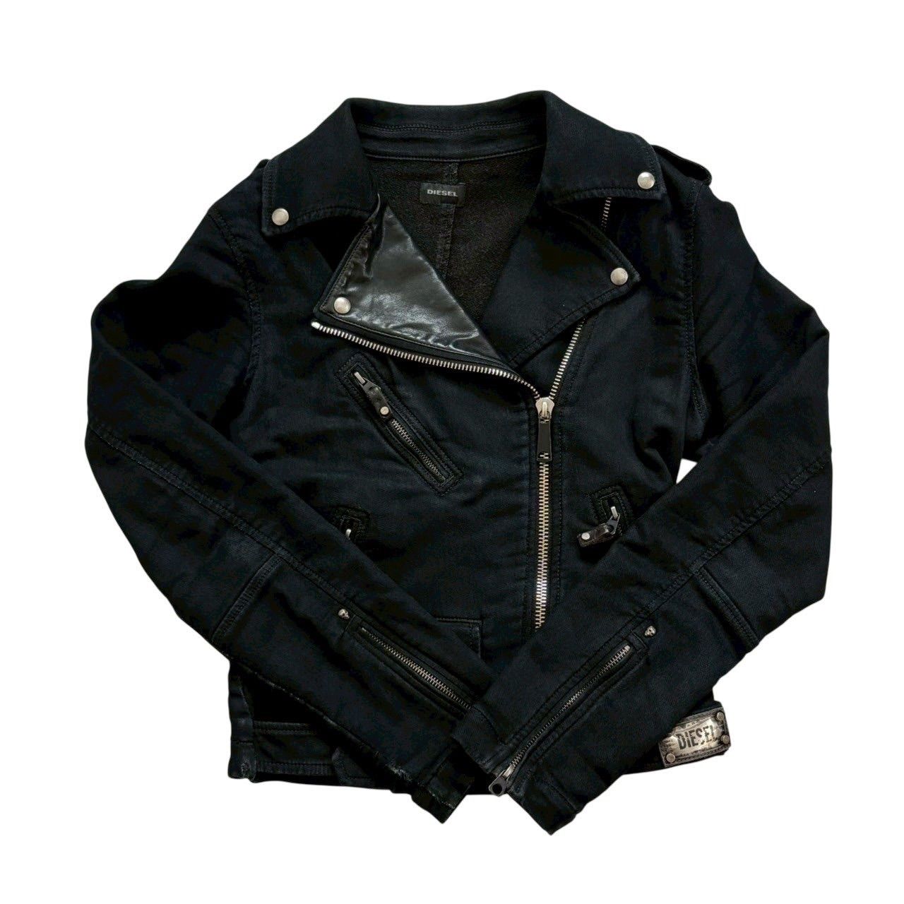 ディーゼル　DIESEL ライダースジャケット  レディスXS　美品 美品 ヴィンテージ】DIESEL レディース XS ライダース ジャケット