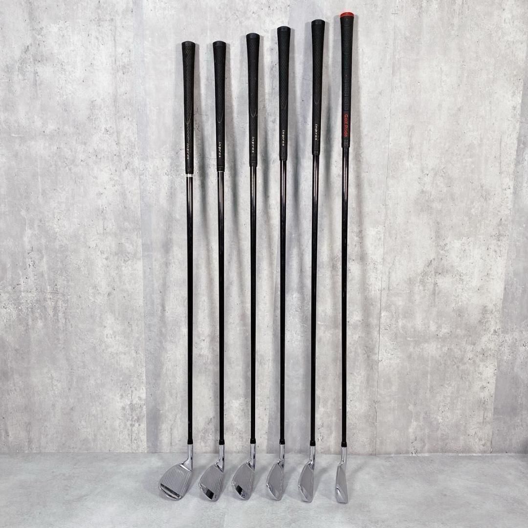 W408 YAMAHA ヤマハ inpres D. メンズ アイアンセット 6本 - メルカリ