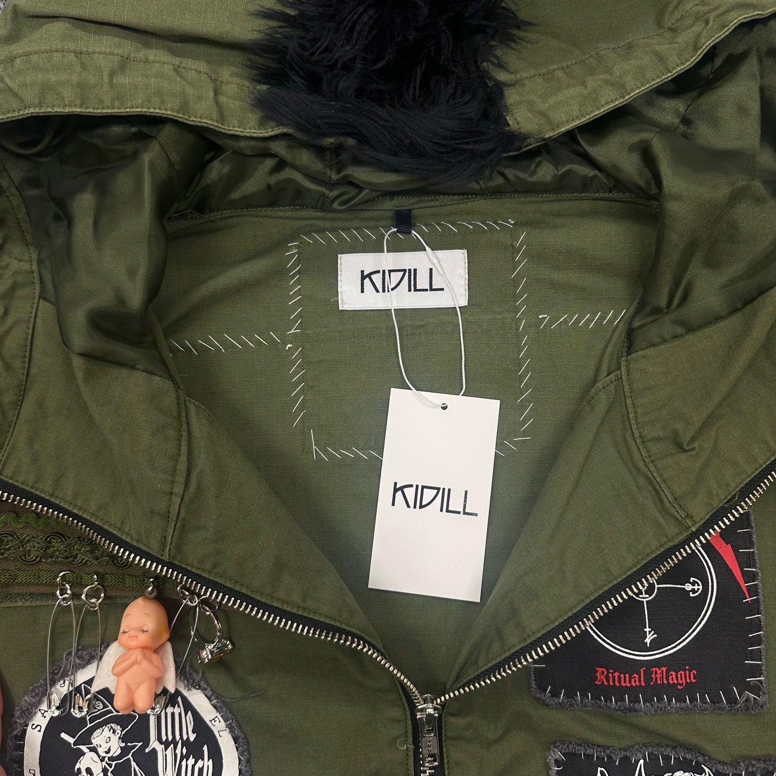 参考上代207900円 未使用品 KIDILL 24SS MOHAWK PATCH MODS COAT 参考上代207900円 未使用品 KIDILL 24SS MOHAWK PATCH MODS COAT