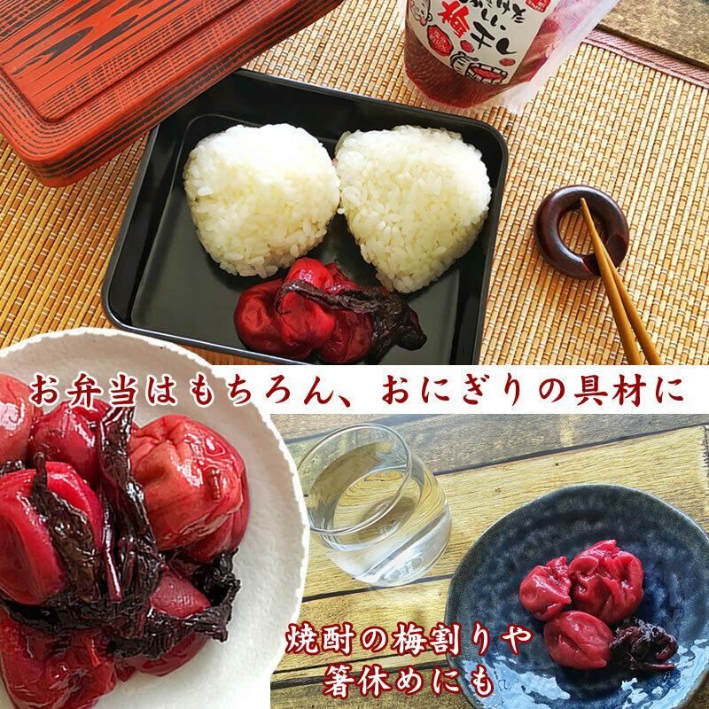 【山形県産】山形の漬物【梅干し/訳あり】【２００g×５袋】