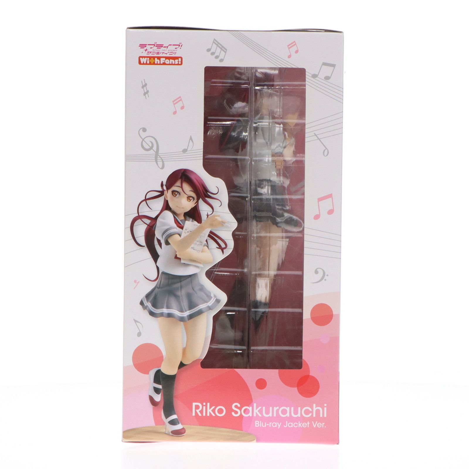 BANDAI - バンダイビジュアルクラブ限定特典付属 桜内梨子(さくらうちりこ) Blu-rayジャケットVer.(限定版!!) ラブライブ!サンシャイン!! 1/7 完成品 フィギュア(TU-1455) バンダイナムコアーツ BANDAI - バンダイビジュアルクラブ限定特典付属 桜内梨子