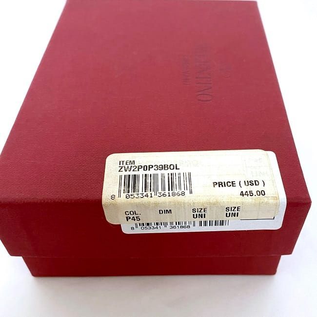 ☆極美品☆ヴァレンチノガラヴァーニ☆二つ折り財布☆スタッズ VALENTINO GARAVANI ヴァレンティノ 二つ折り財布 ローマン