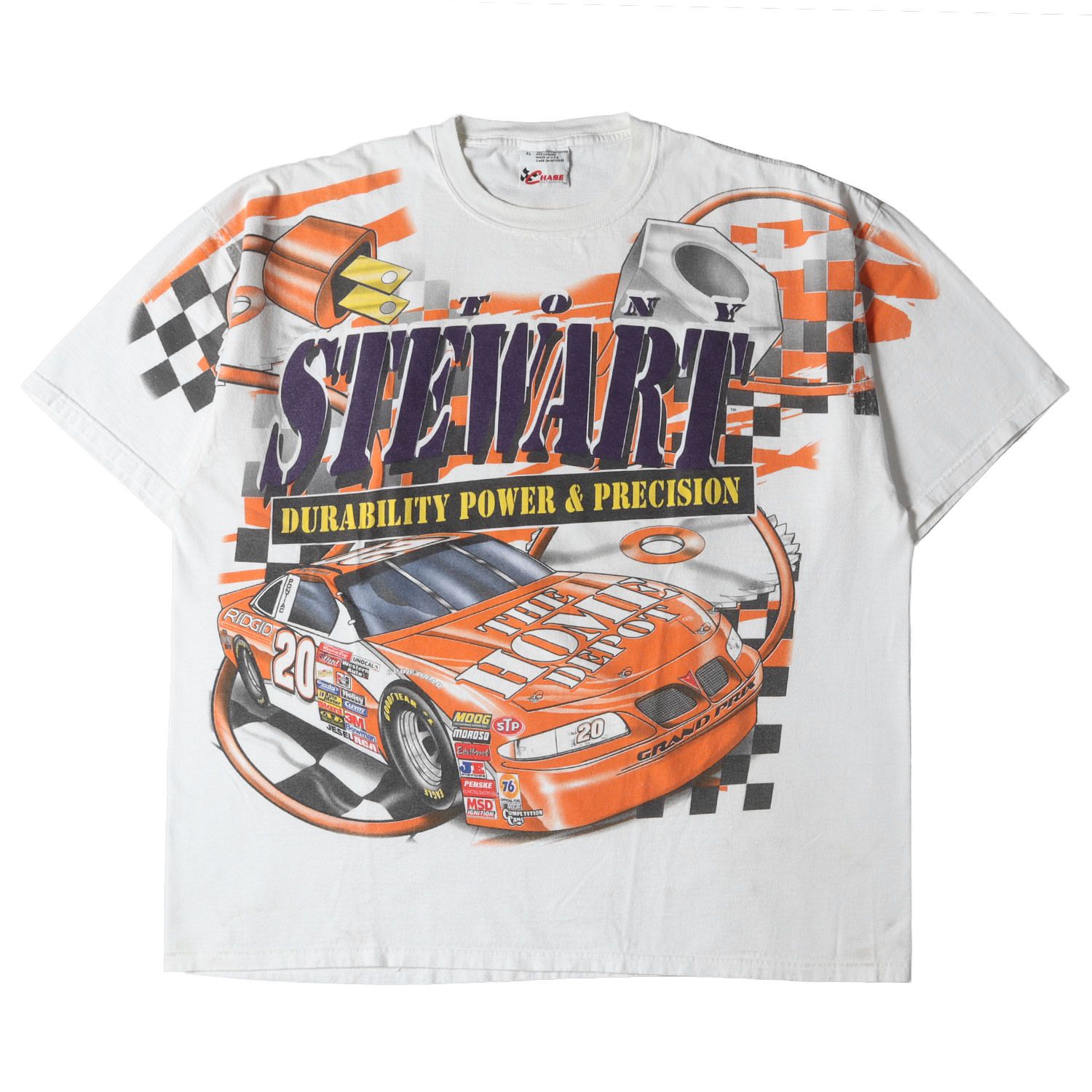 90s - 00s ヴィンテージ 古着 Tシャツ サイズ:XL 90s NASCAR Tony 