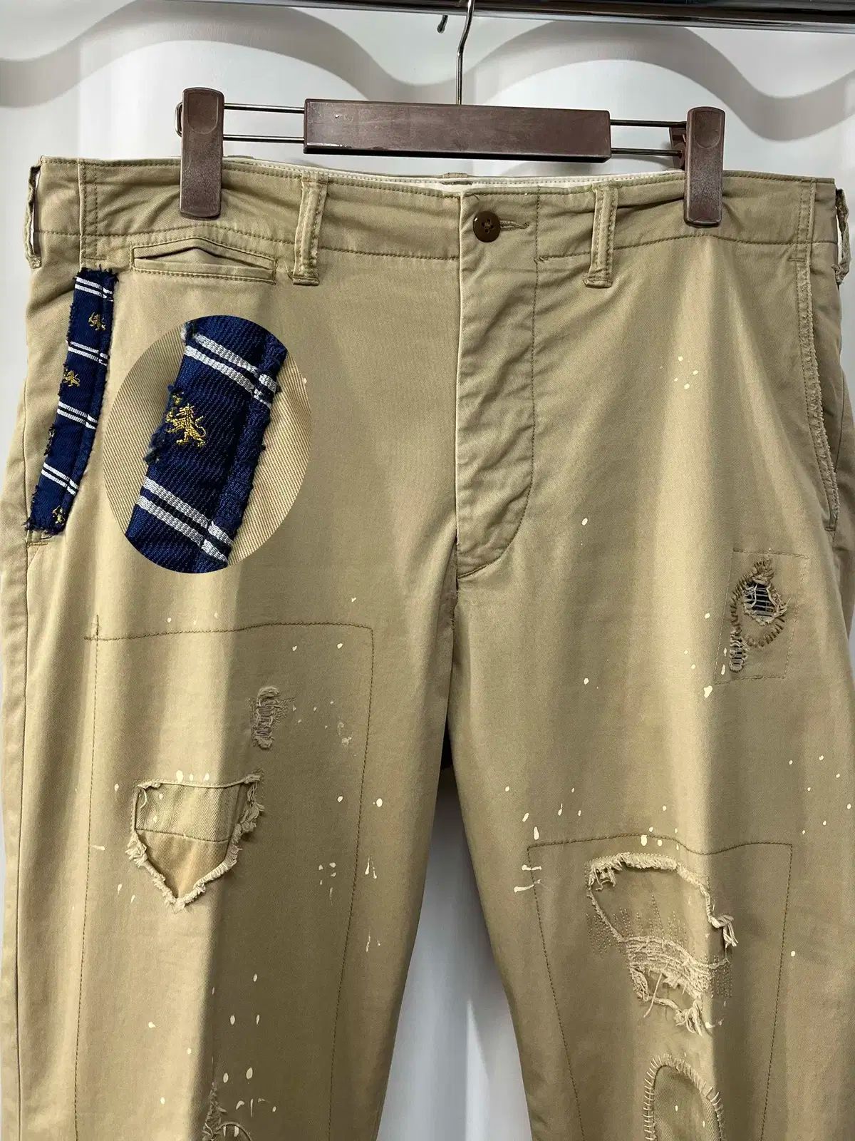 ポロラルフローレン ディストレスト