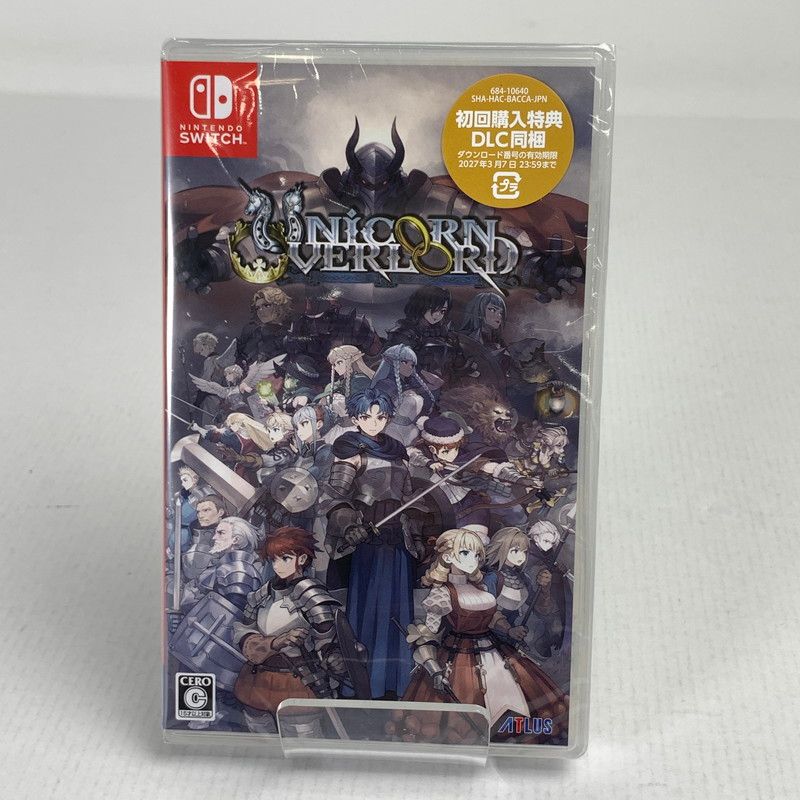 未使用品】 ユニコーンオーバーロード-Switch版 【250629-nm-07-kus