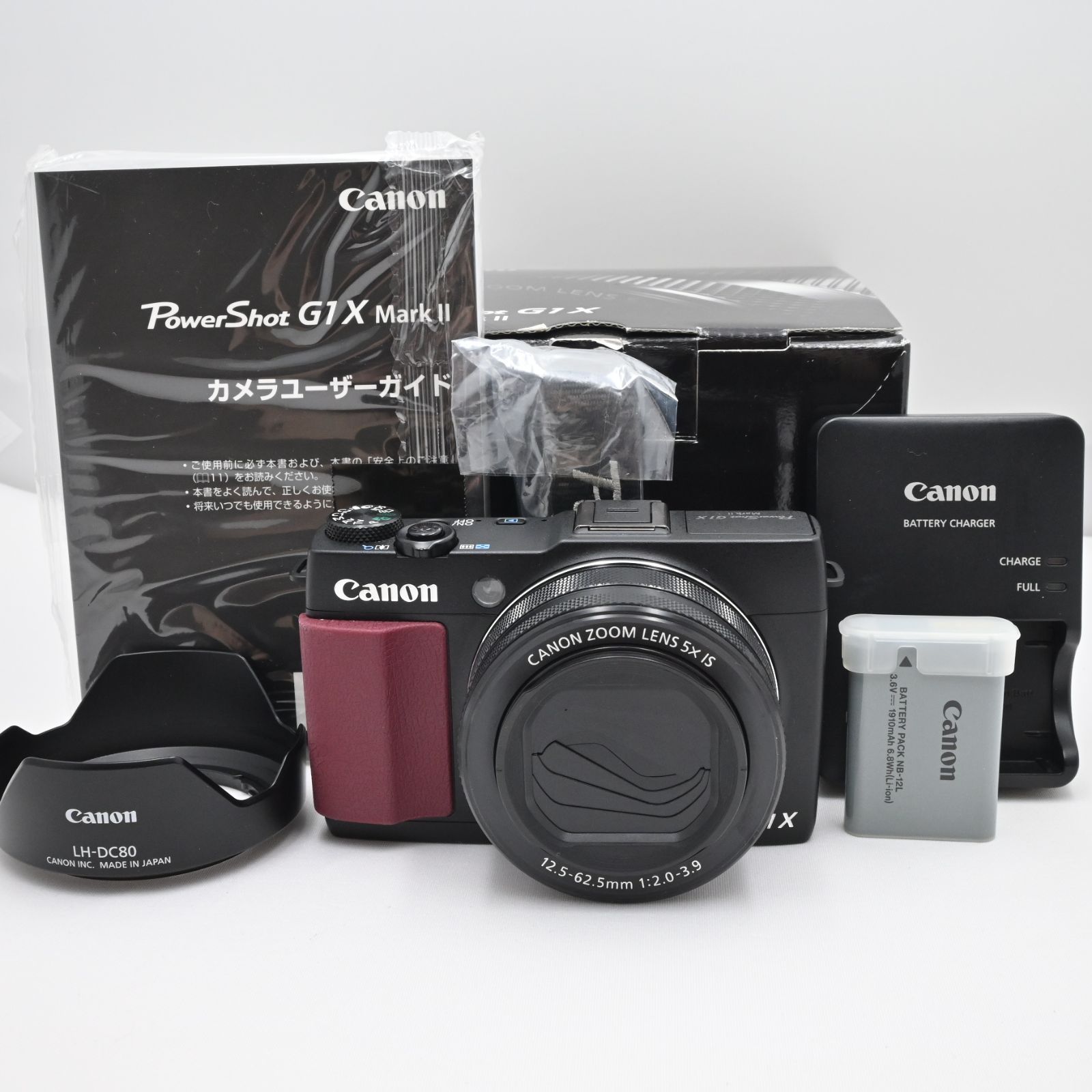 Canon デジタルカメラ Power Shot G1 X Mark II 光学5倍ズーム F値2.0 ブラック PSG1X MARKII - メルカリ