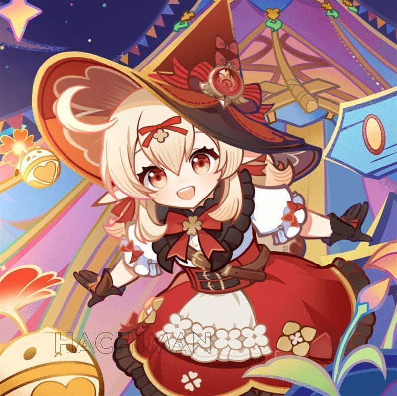 【品質保証書】 原神 Genshin クレー Klee コスプレ衣装 ウィッグ付き カツラ 魔女服 原神 げんしん ヒロイン コスプレ衣装 コスチューム ハロウィン ク