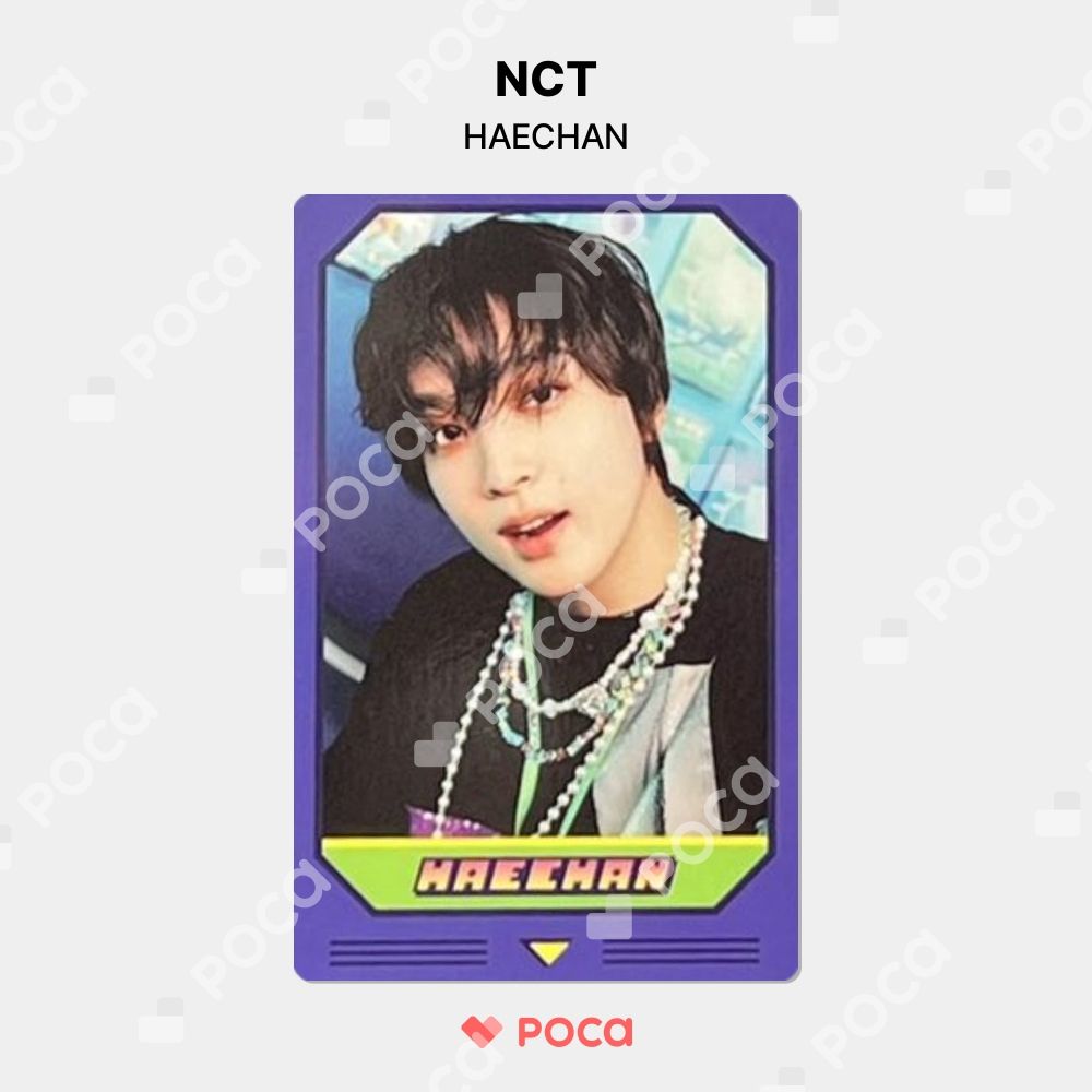 NCT ヘチャン トレカ GLITCH ARCADE CENTER POP-UP STORE