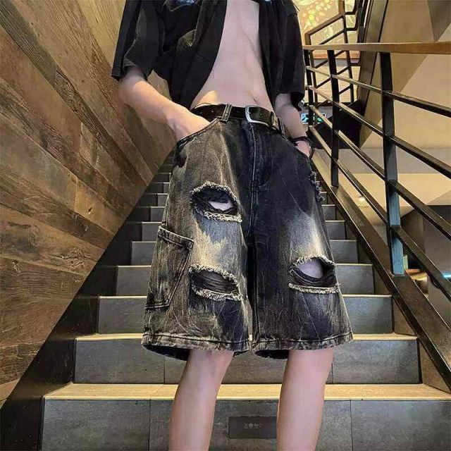 種類14：5XL/B：CRB-5252 ブルー メンズ ファッション 服 用 オシャレ シンプル 大人 かっこいい ストリート 夏コーデ パンツ ズボン 履物  