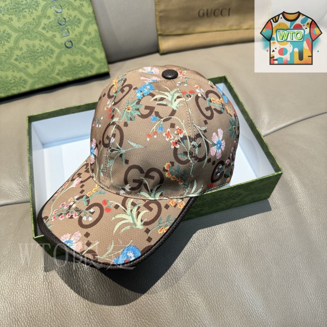 GUCCI キャップ 帽子 今日WTO】Gucci 新作 花柄大 G キャップ-FZ94 - メルカリ