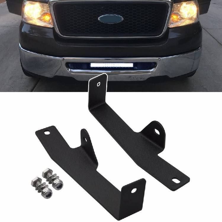 フォードF-150 2006-2008 LED隠しバンパーマウントブラケット 20インチ シングル|ダブルLYX日替わり