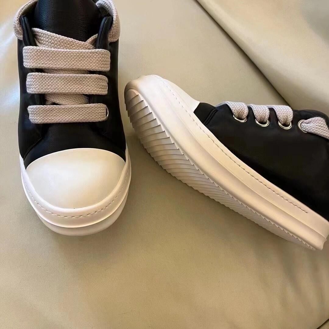 Rick Owens ラモーンズ ビッグシューレース スニーカー 40サイズ