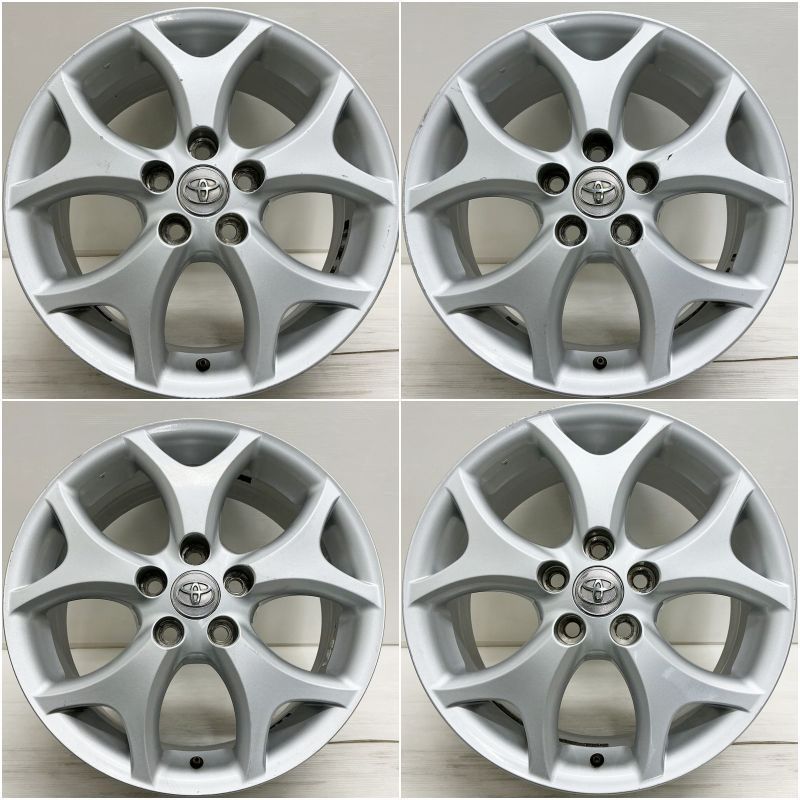 中古 17インチ アルミ トヨタ エスティマ 純正 4本セット C-HR
