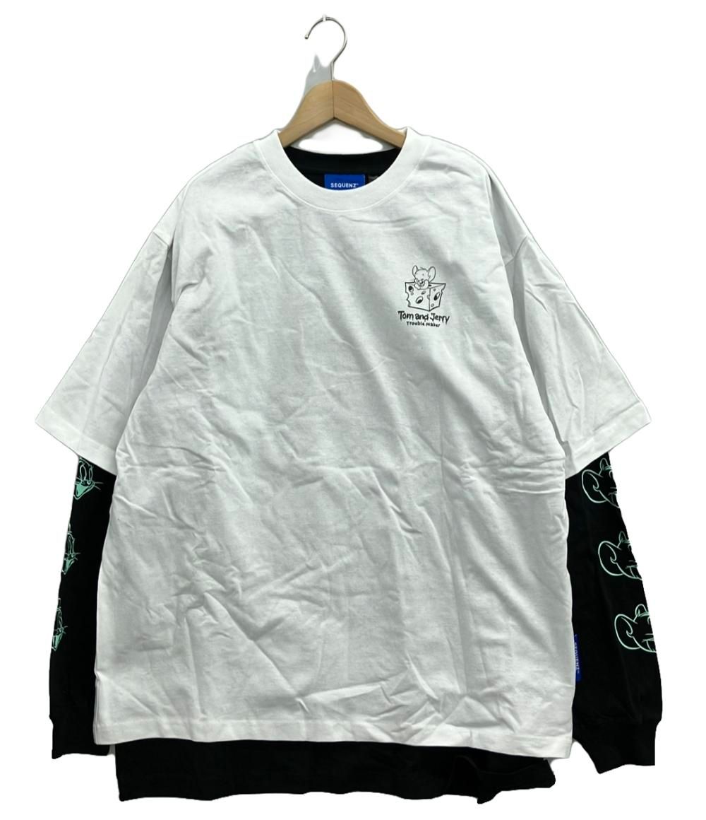 シークエンズ 長袖Tシャツ 半袖Tシャツ アンサンブル TOM＆JERRY メンズ SIZE XL (XL) sequenz