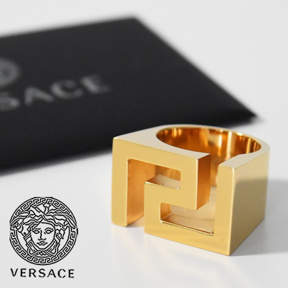 ヴェルサーチ 指輪 リング グレカ メンズ VERSACE 1008762 ヴェルサーチ 指輪 リング グレカ メンズ VERSACE 1008762