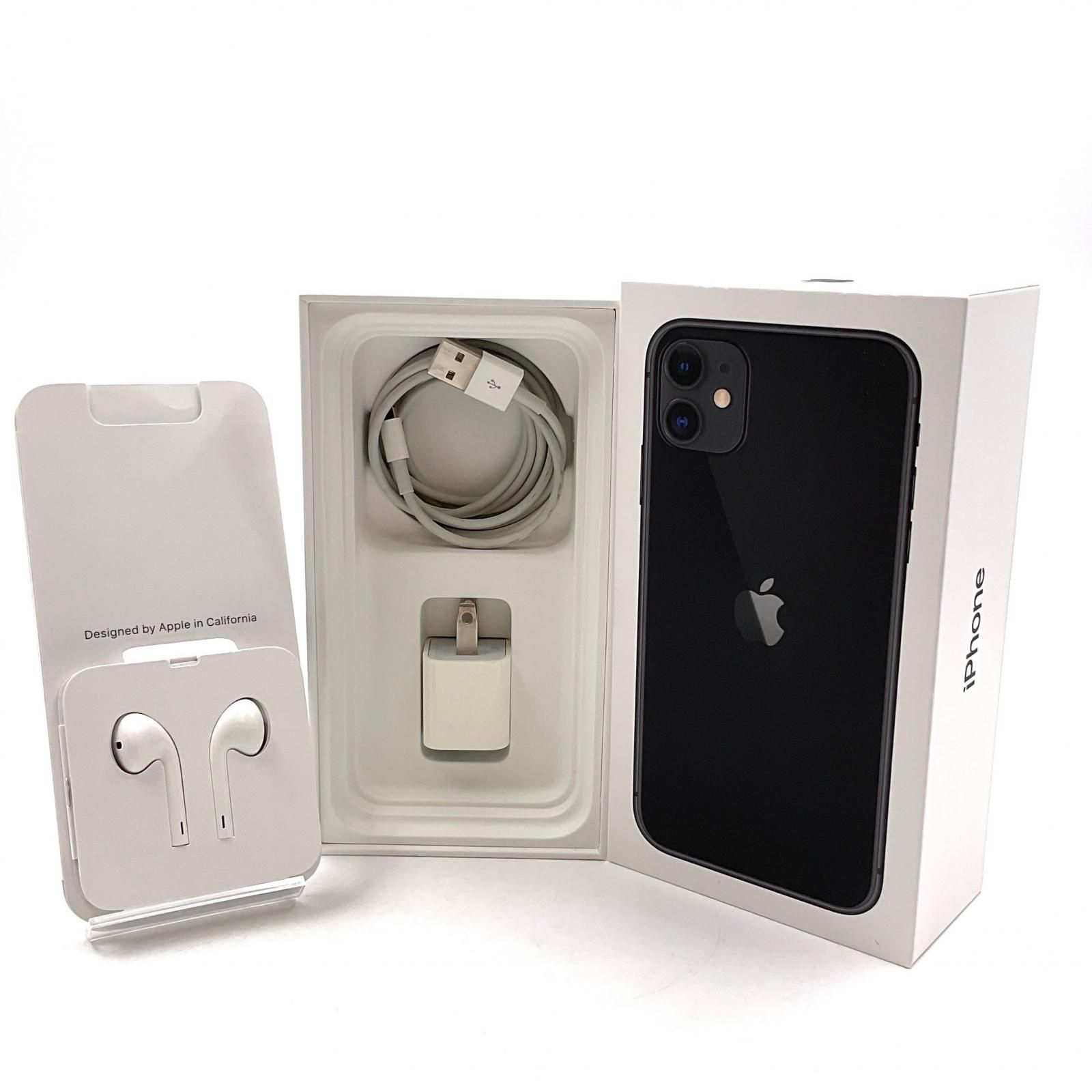 全額返金保証】【最速発送】Apple iPhone 11 256GB ブラック au 白ロム 
