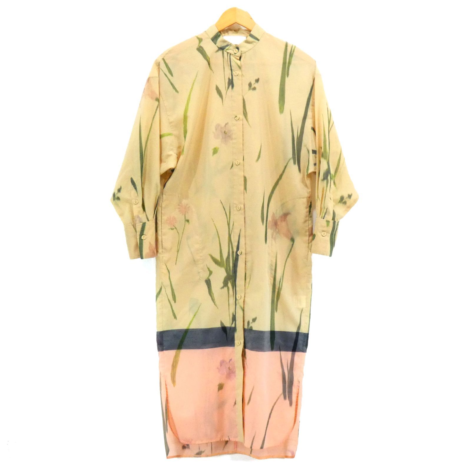 トップス mame kurogouchi KASURI Jacquard Blouse Mame Kurogouchi KASURI Jacquard Shirt