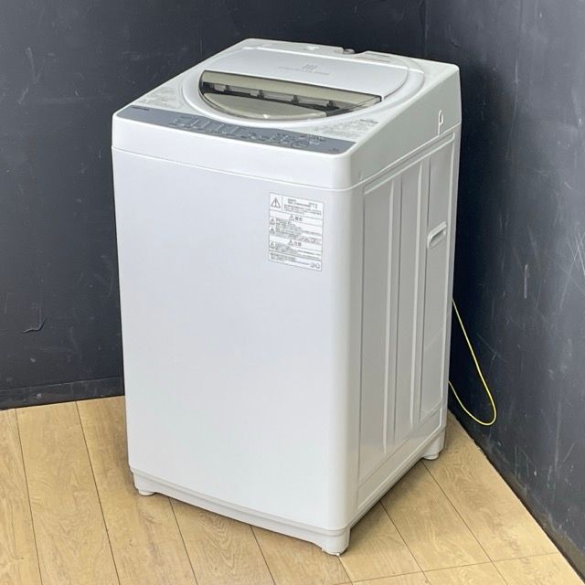 送料無料 電気洗濯機 【中古】動作保証 TOSHIBA 東芝 AW-6G6 6.0kg ステンレスドラム B / 57815 - メルカリ