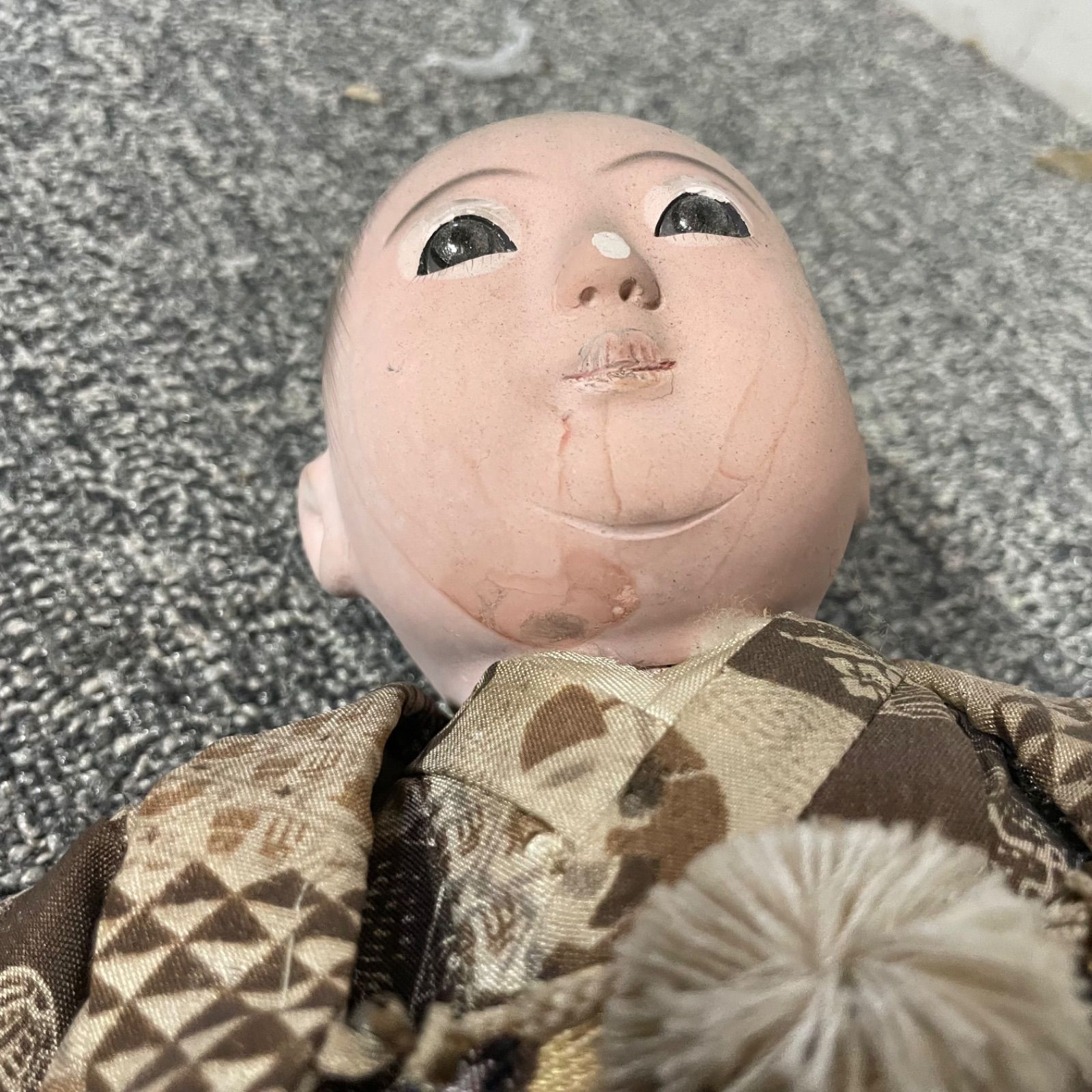 ♭ 市松人形 男の子 日本人形 レトロ アンティーク - メルカリ