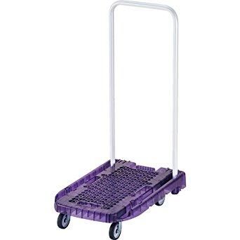 2営業日で発送 TRUSCO トラスコ中山 TRUSCO アクロ PC製 省音車輪 600X390 バイオレット透明 code 8194962