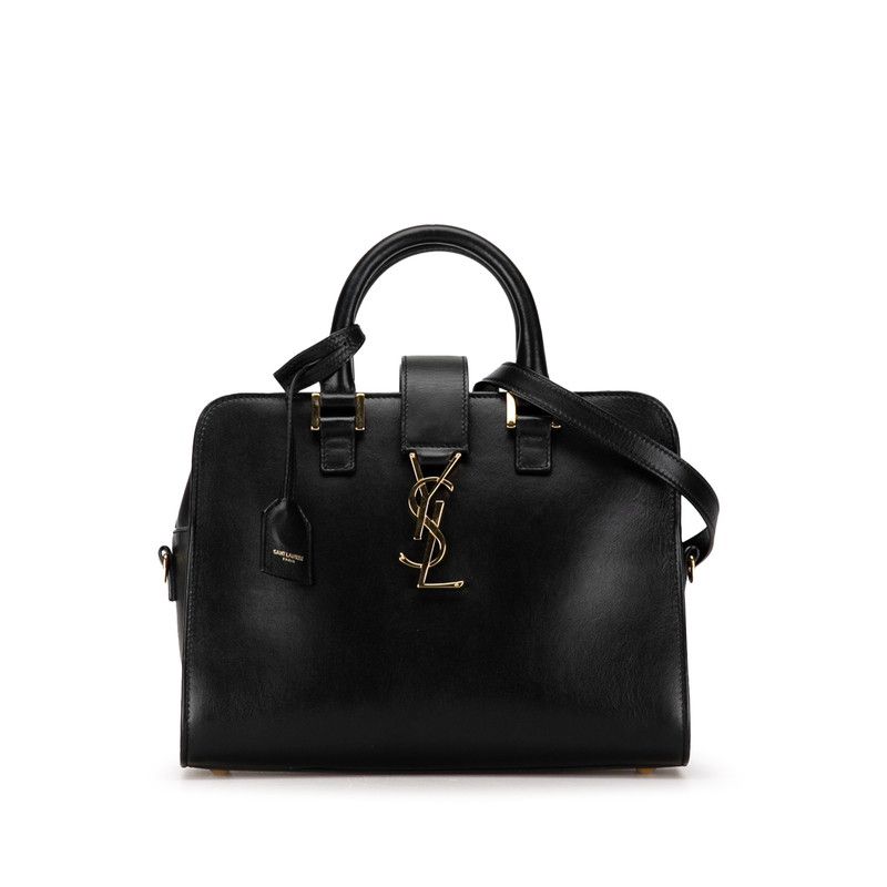 YSL カバス サンローラン ベイビーカバス ハンドバッグ 2WAY ロゴ 金具