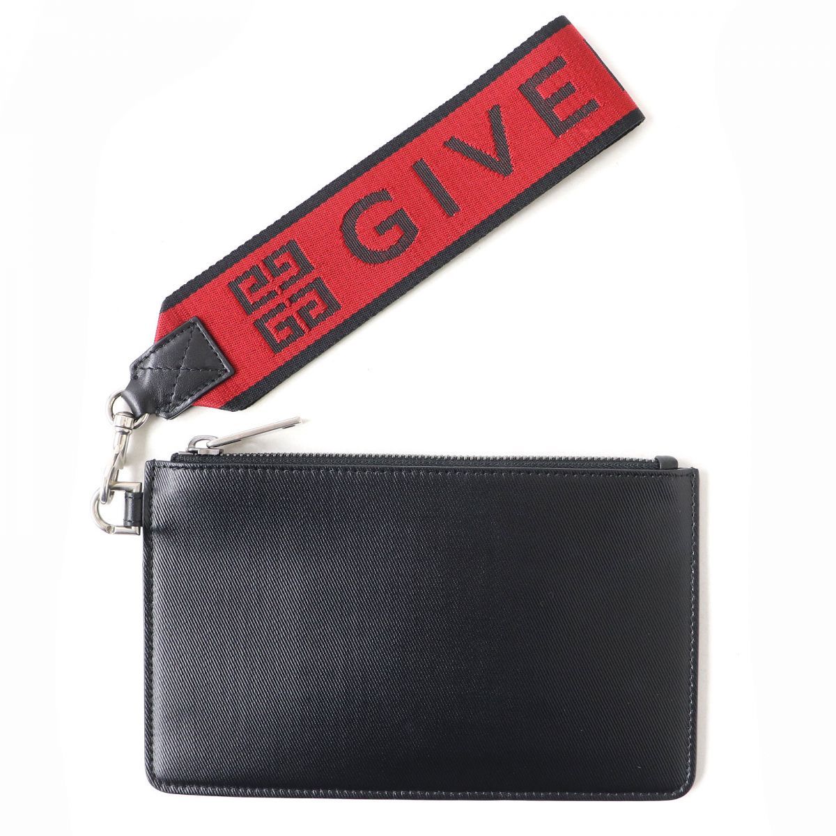 極美品△伊製 GIVENCHY ジバンシィ BK603PK0MV リストストラップ