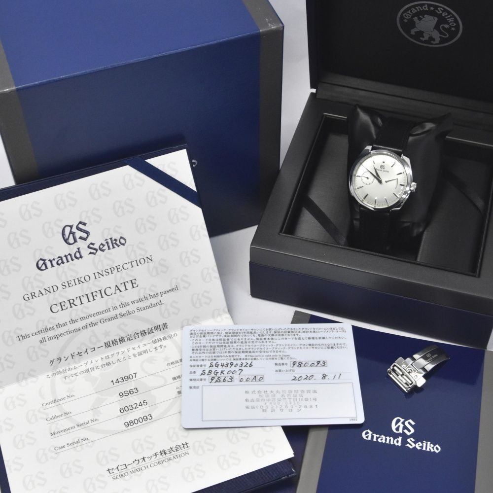 セイコー SEIKO SBGK007/9S63-00A0 グランドセイコー エレガンス