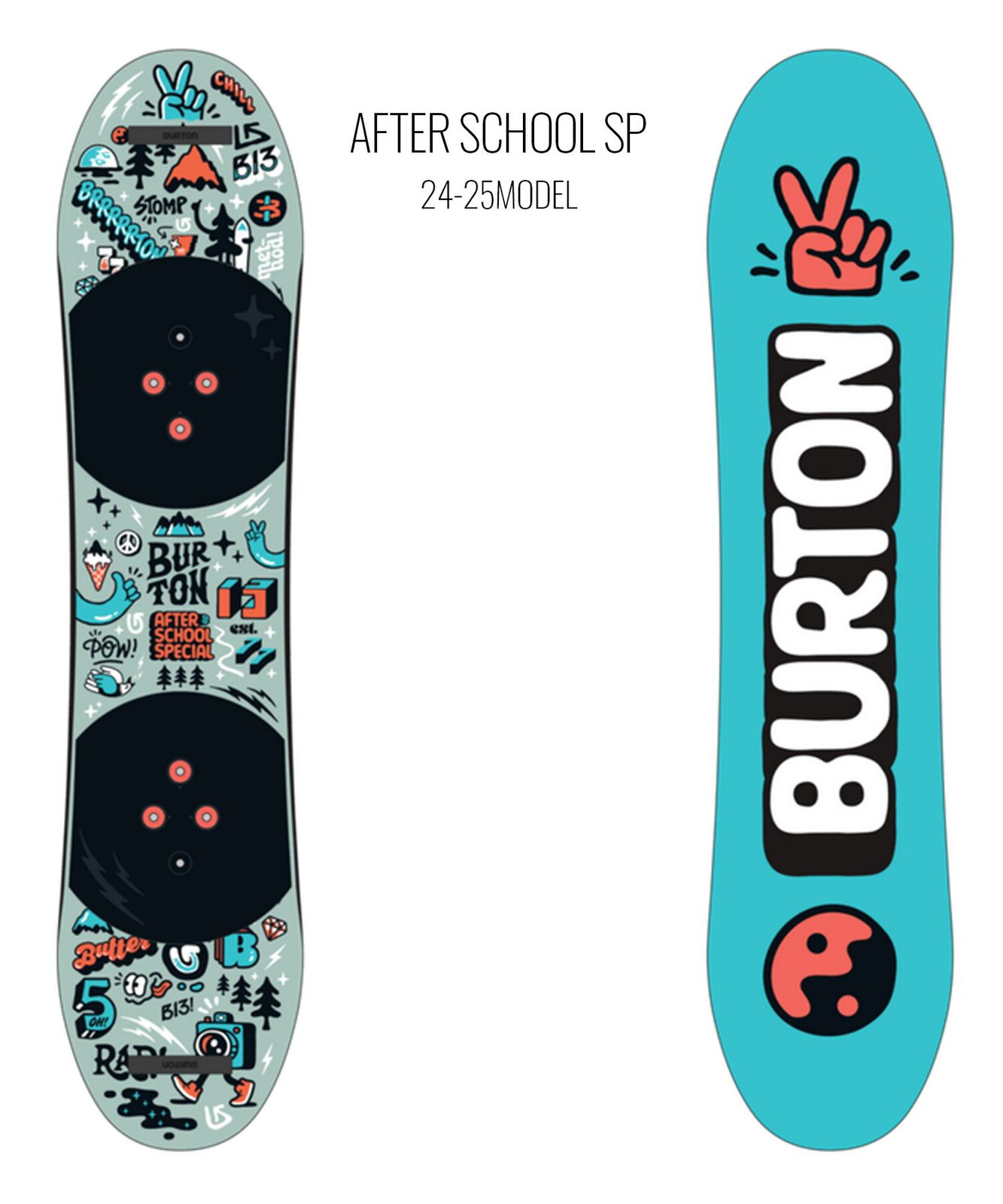 キッズ】BURTON CHOPPER 120cm 板、バインディングセット 【公式通販】