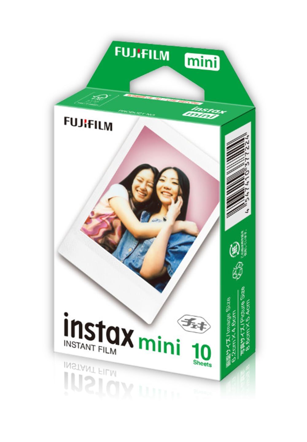 【在庫処分】【おまけレンズクリーナー付き】 チェキ mini フィルム instax (無地 チェキフィルム 10枚) 富士フィルム