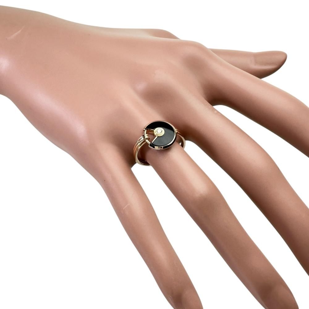 13号 【CARTIER/カルティエ】アミュレット ドゥ カルティエ オニキス 