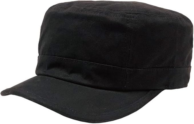 ベーシックエンチ Canvas Solid Work Cap ワークキャップ キャンバス アウトドア 帽子 メンズ レディース ブラック
