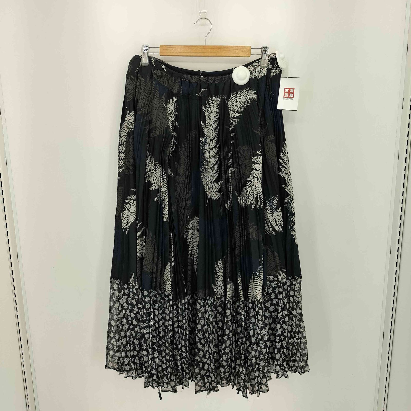サカイ Sacai リーフ プリーツスカート レディース JPN 2