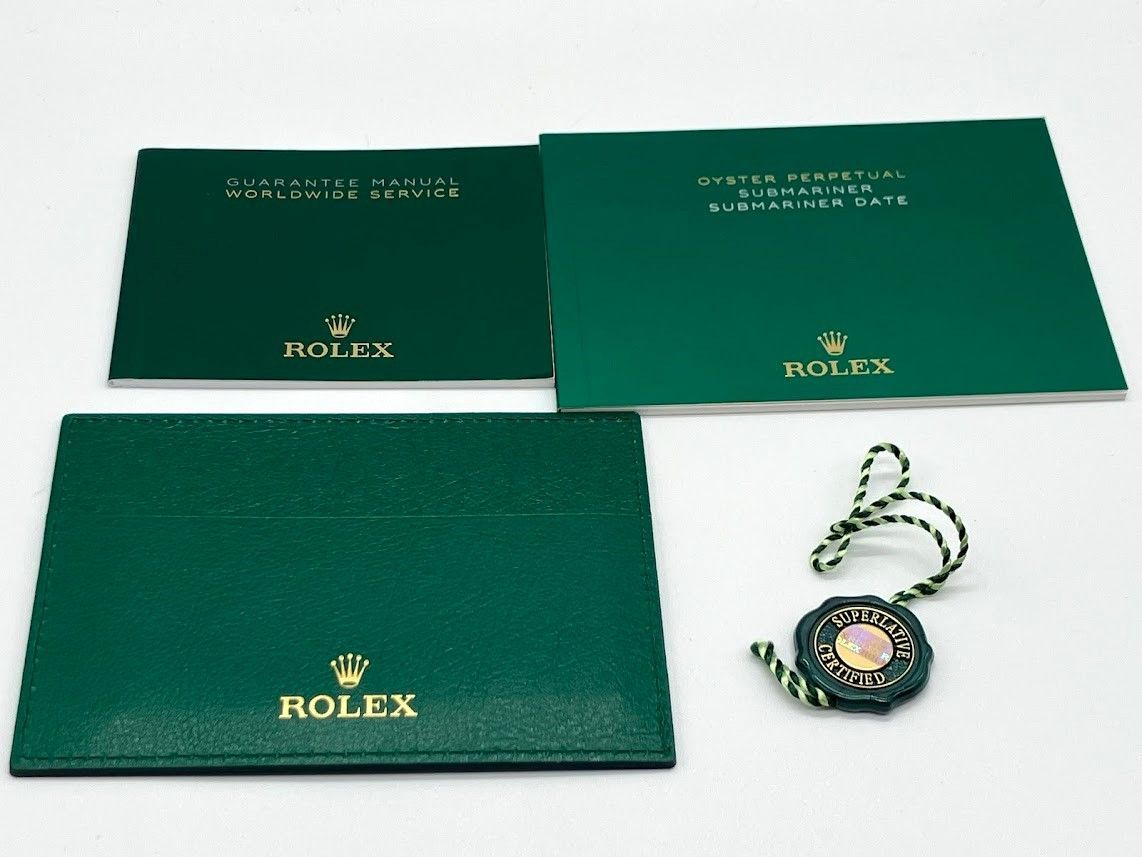 ROLEX ロレックス 空箱 ボックス おまけ付 グリーンタグ カードケース ...