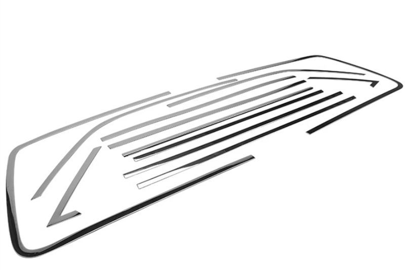 三菱 パジェロV93V97 サイド ドアウィンドウ デコレーション フレームトリム ステンレス 12Pセット 外装 FFCRYSTALESIA_COM