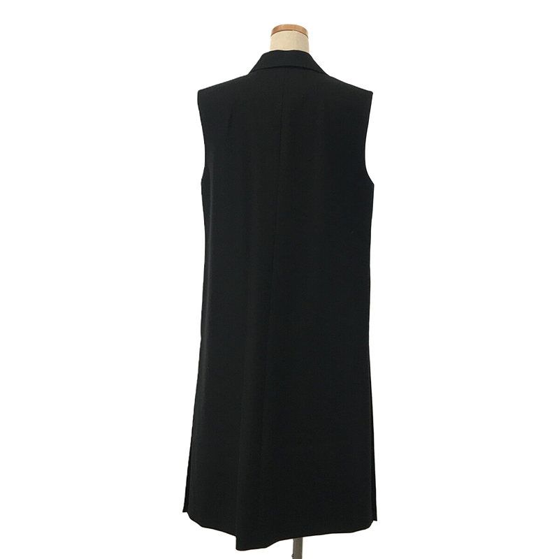 極美品✨ セオリーリュクス OLIN NEW SAXONY ロングジレ ブラック 美品】 theory luxe / セオリーリュクス | 2022AW | New Saxony OLIN